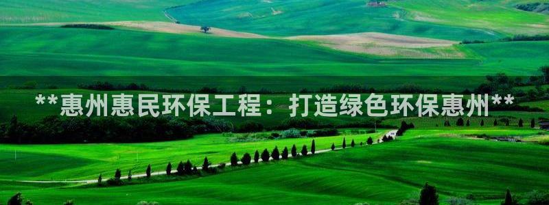 彩名堂改成什么名字了：**惠州惠民环