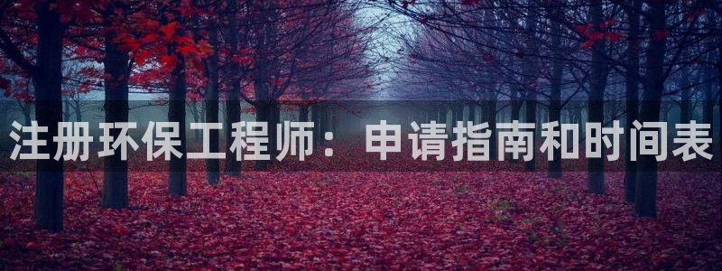 彩名堂苹果客户端：注册环保工程师：申