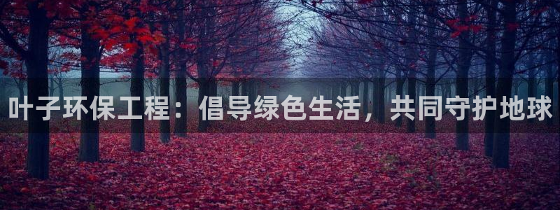 彩名堂官方下载地址：叶子环保工程：倡